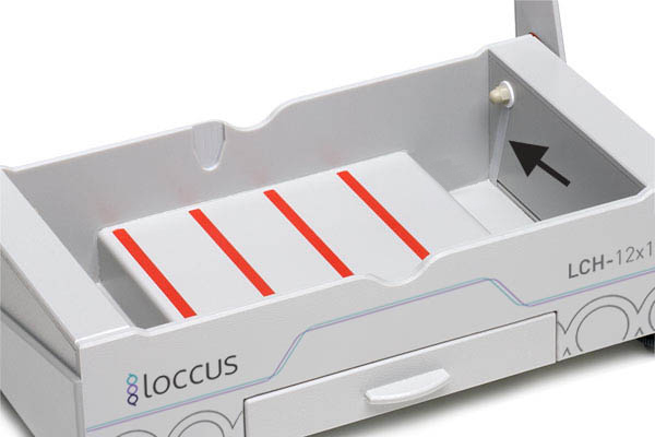 Cuba de Eletroforese Horizontal - LCH 12X14 Elétrodos