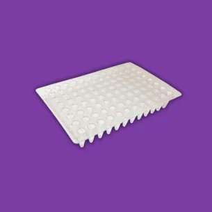 Microplaca de PCR 0,2mL - Sem saia - 10 unidades